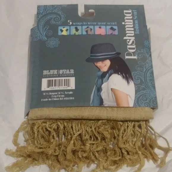NWT Pashmina Fashion Scarf - Picture 2 of 2